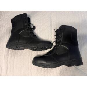 DieHard Black Soft Toe 10in Work Hazard Boots for Men – Leather Upper Size 12